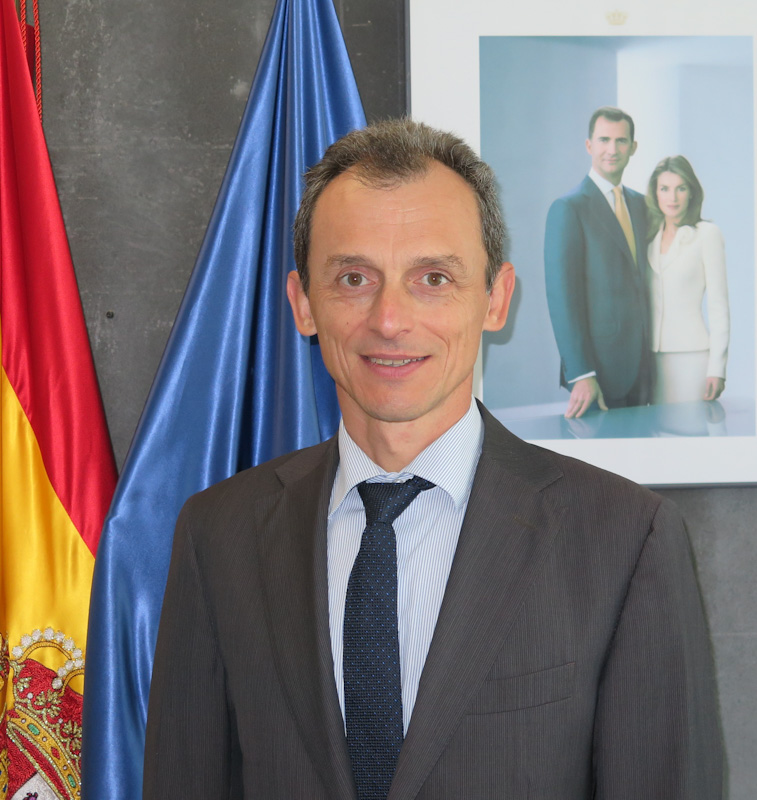 Conversación con D. Pedro Duque, ministro de Ciencia, Innovación y Universidades
